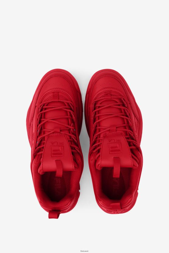 Red Fila Women's Disruptor 2 بريميوم BX00H41161 أحمر FILA