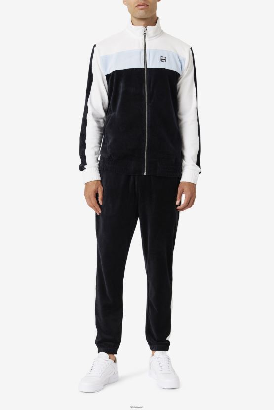 أسود / أبيض / سترة مخملية من Skyway Brice Fila BX00H4822 أسود / أبيض / سكايواي FILA