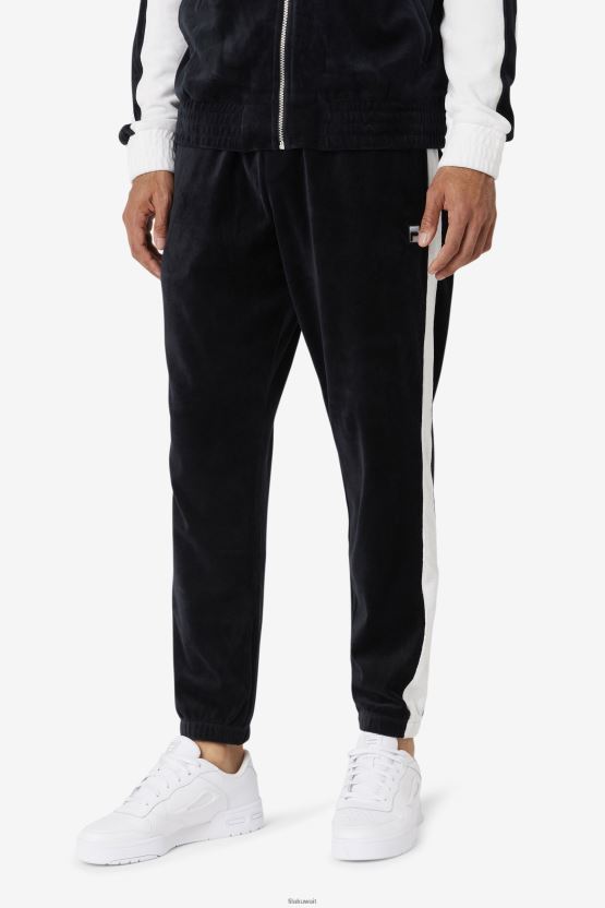 أسود/أبيض/بنطلون مخملي من Skyway Fila Brice BX00H4567 أسود / أبيض / سكايواي FILA