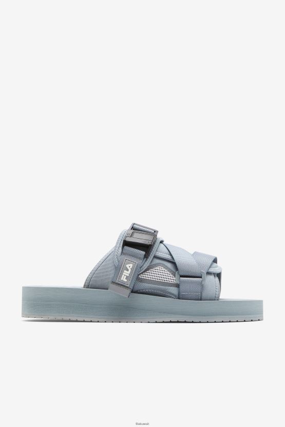 حذاء Sol-Slide V2 Monument/White Fila للرجال BX00H4197 نصب تذكاري / أبيض FILA