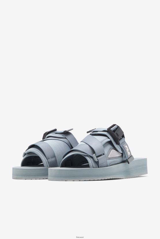 حذاء Sol-Slide V2 Monument/White Fila للرجال BX00H4197 نصب تذكاري / أبيض FILA