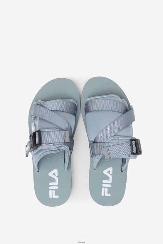 حذاء Sol-Slide V2 Monument/White Fila للرجال BX00H4197 نصب تذكاري / أبيض FILA