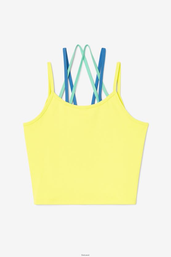 سيسيليا Strappy خزان فيلا الكبريت BX00H41382 الكبريت FILA
