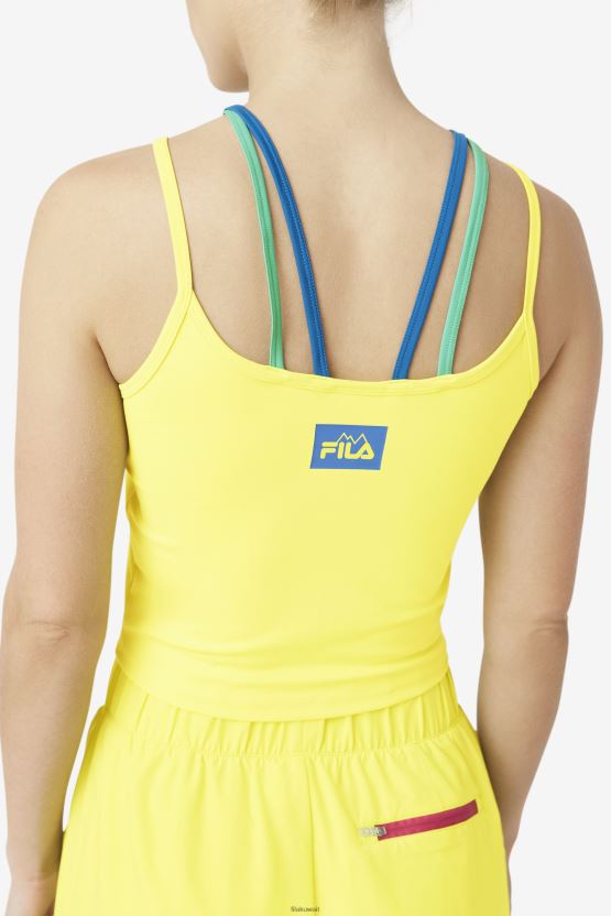 سيسيليا Strappy خزان فيلا الكبريت BX00H41382 الكبريت FILA