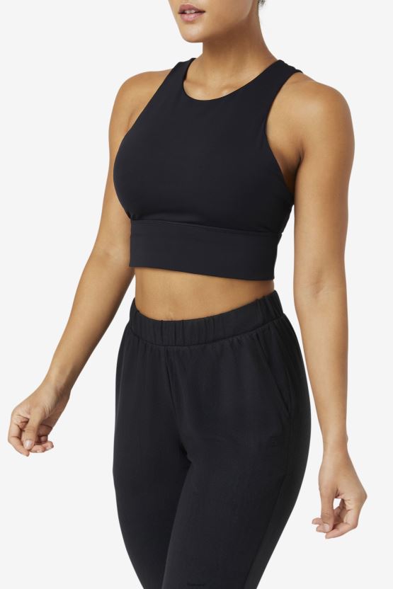 حمالة صدر رياضية ذات رقبة عالية من Uplift BX00H41811FILA