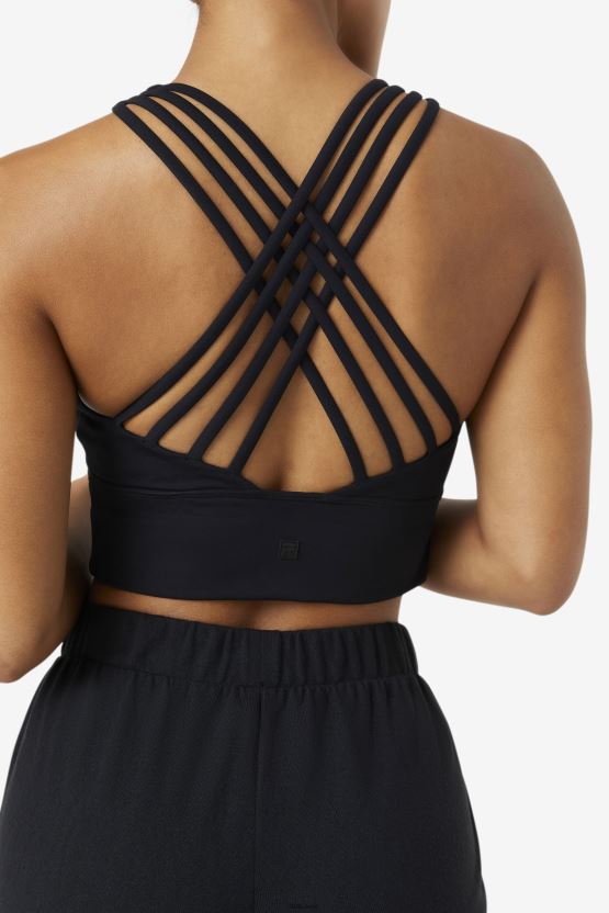 حمالة صدر رياضية ذات رقبة عالية من Uplift BX00H41811FILA