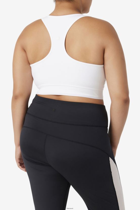 حمالة صدر من Uplift Racerback باللون الأبيض BX00H41847 أبيض FILA