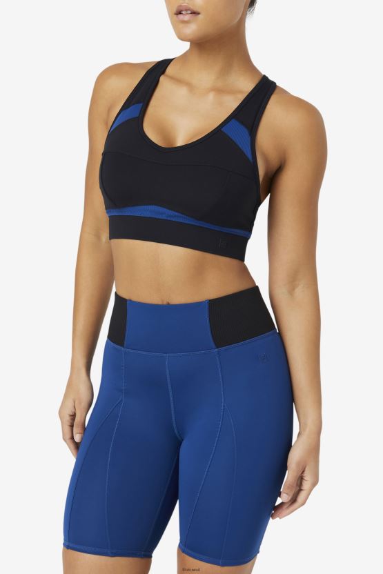 حمالة صدر رياضية من Uplift Racerback أسود/NPNY Fila BX00H41817 أسود/npny FILA