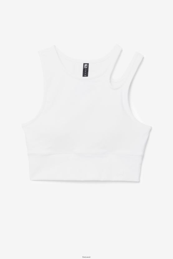 حمالة صدر محصولية من Uplift Slice باللون الأبيض BX00H41823 أبيض FILA