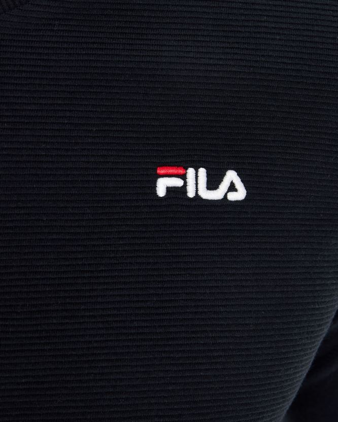 طاقم الرقبة على شكل حرف V للرجال من Savian باللون الأسود BX00H42612 أسود FILA
