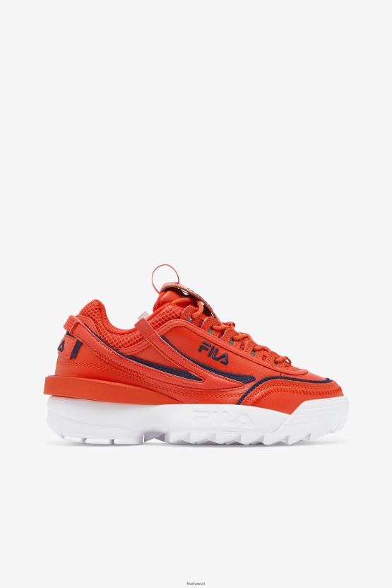 Women's Disruptor 2 EXP Fila Orange.com/navy/white BX00H41196 orange.com/navy/white FILA