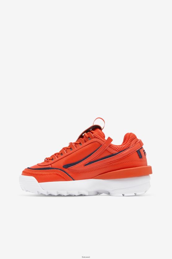 Women's Disruptor 2 EXP Fila Orange.com/navy/white BX00H41196 orange.com/navy/white FILA