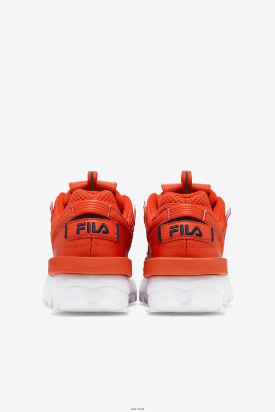 Women's Disruptor 2 EXP Fila Orange.com/navy/white BX00H41196 orange.com/navy/white FILA