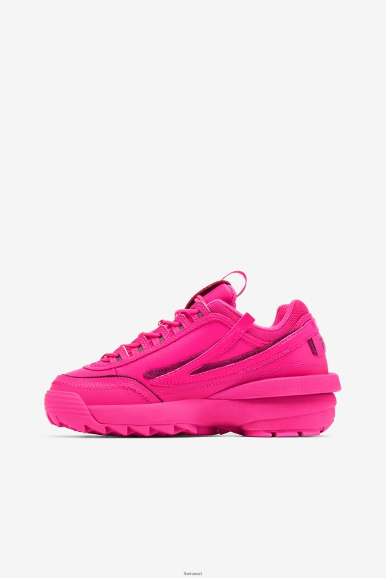 Women's Disruptor 2 EX Fila Pink glo/festival فوشيا BX00H41178 وردي جلو/فوشيا للمهرجان FILA