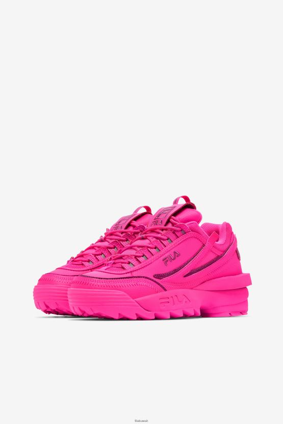 Women's Disruptor 2 EX Fila Pink glo/festival فوشيا BX00H41178 وردي جلو/فوشيا للمهرجان FILA