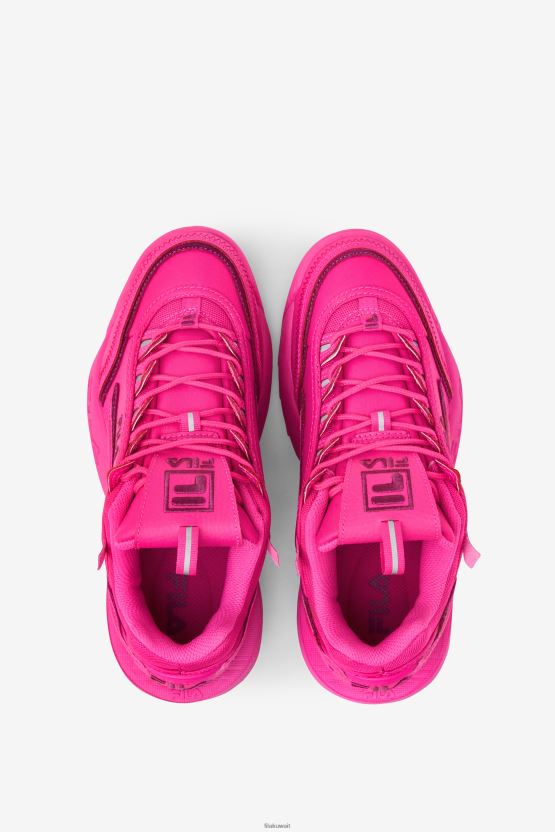 Women's Disruptor 2 EX Fila Pink glo/festival فوشيا BX00H41178 وردي جلو/فوشيا للمهرجان FILA