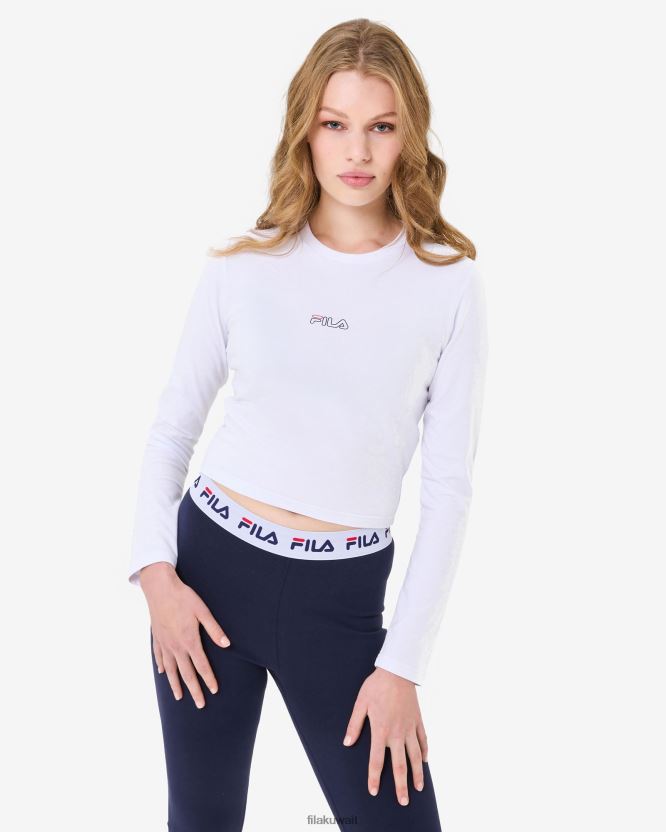 حكيم أبيض ls تي فيلا BX00H42934 أبيض FILA