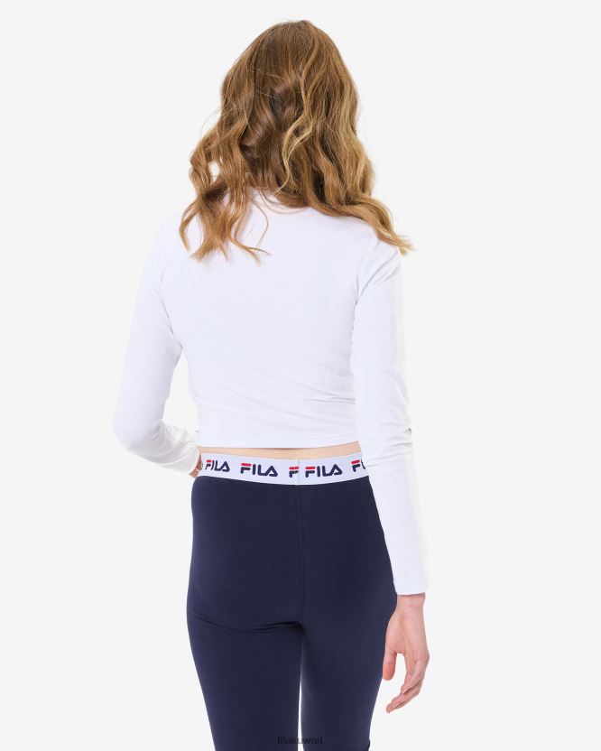 حكيم أبيض ls تي فيلا BX00H42934 أبيض FILA