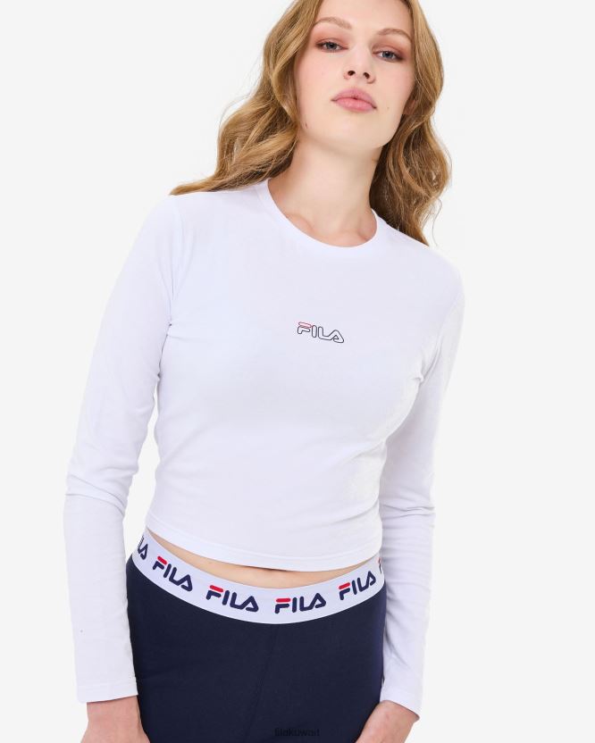 حكيم أبيض ls تي فيلا BX00H42934 أبيض FILA