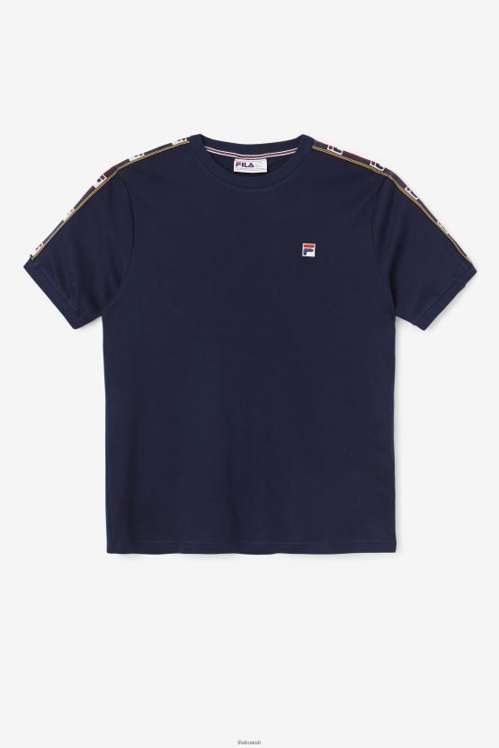 فيلا peacoat أوليفر تي شيرت BX00H4298 معطف طاووس FILA