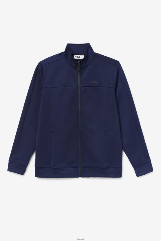 فيلا جونال جاكيت بسحاب peacoat/أسود BX00H4871 معطف / ​​أسود FILA