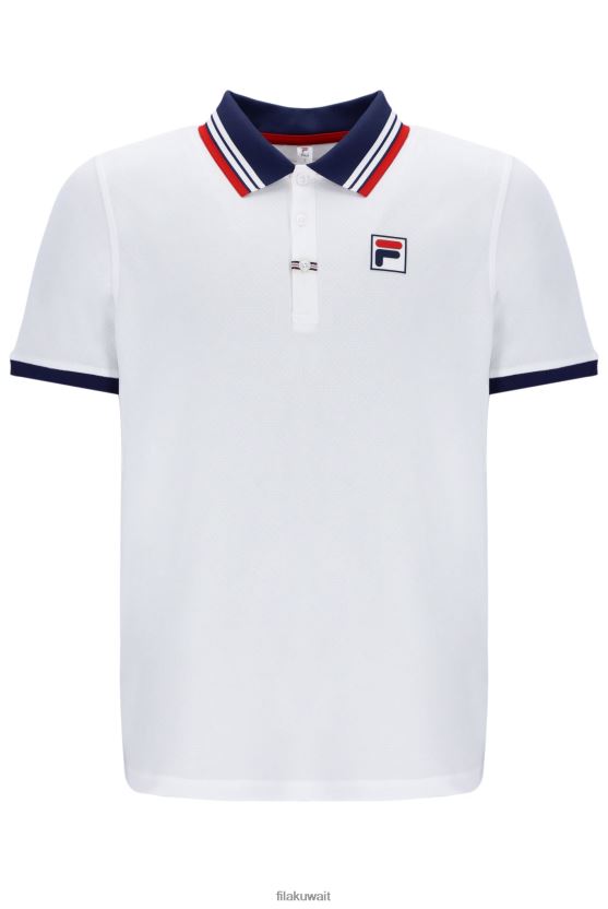 لعبة البولو الصلبة من فيلا تراثي s/s BX00H43226FILA