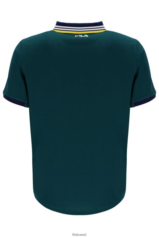التراث s/s بولو فيلا الصلبة BX00H43227FILA